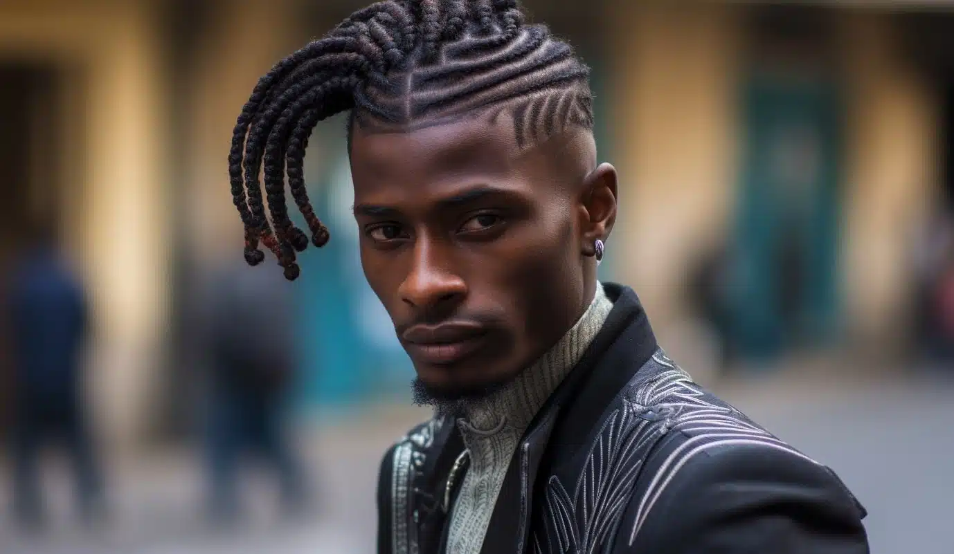 Coiffure tresse pour homme, un choix audacieux et tendance