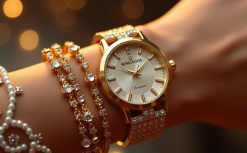 La splendeur des montres dorées pour femmes : un choix étincelant